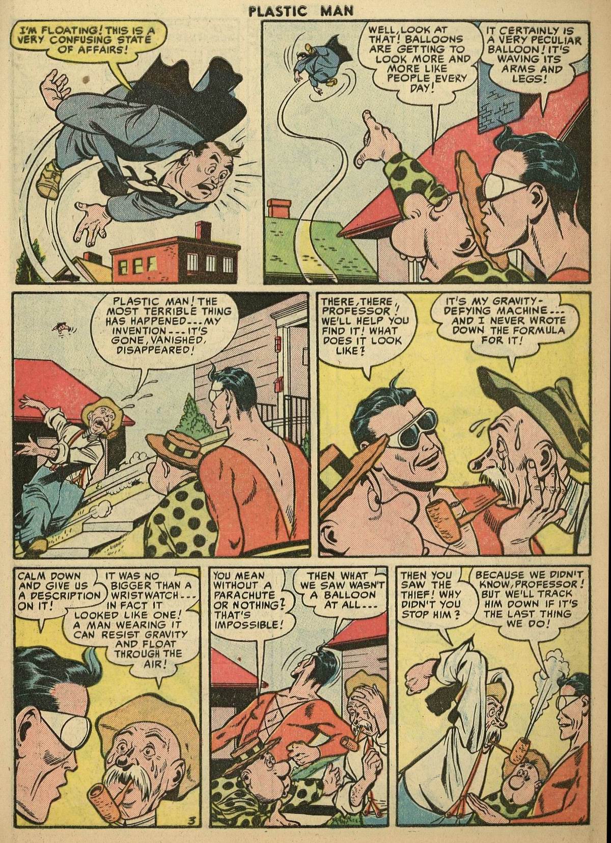 Read online Plastic Man (1943) comic -  Issue #56 - 5