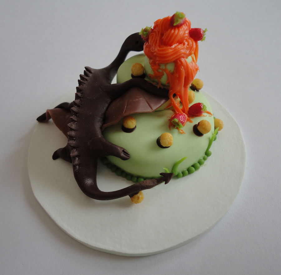 OrsisMinis French Pastries & Dragon Cake