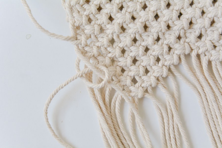 Nudo de festón doble