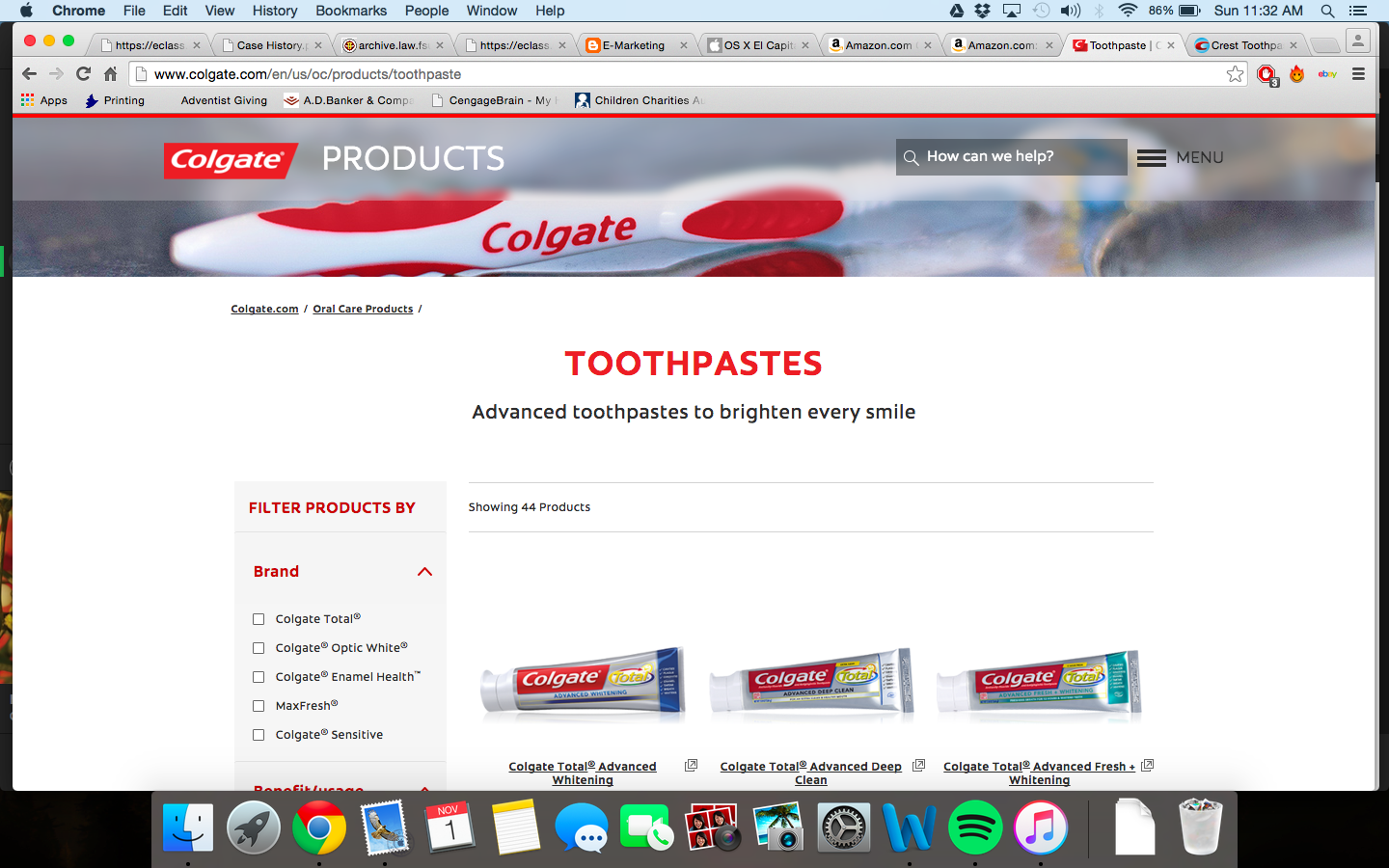 E-Marketing: Colgate vs. Crest