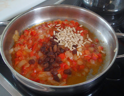 Preparación del sofrito