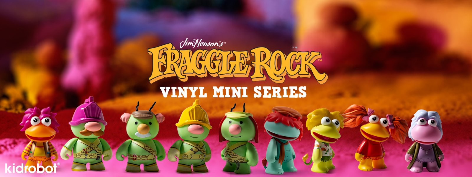 Fraggle Rock Vinyl Keychain Series KidRobot Milly 2/24