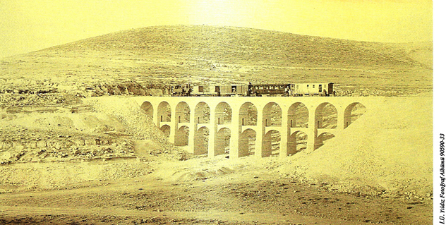 Hicaz Demiryolu Hattının, Amman - Maan hattındaki Büyük Köprü (1903)