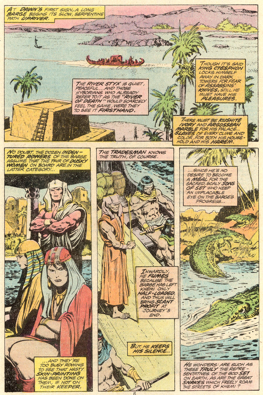 Read online Conan the Barbarian (1970) comic -  Issue #75 - 5