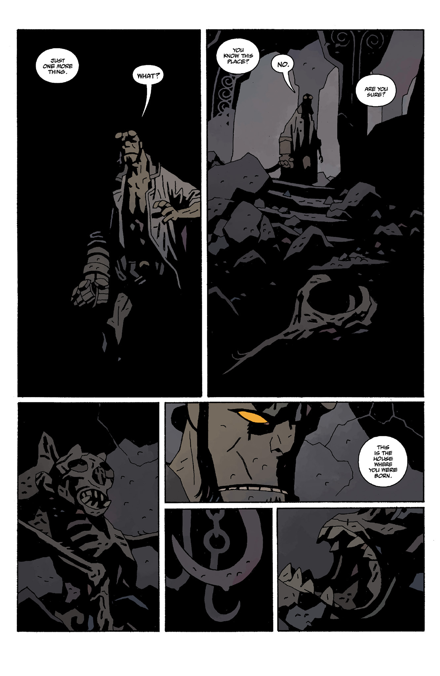 Read online Hellboy In Hell comic -  Issue # _TPB 1 - 49