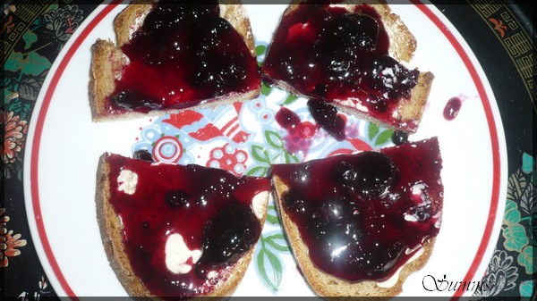 Wie Lange Dauert Es Bis Marmelade Geliert Summsis Hobbyküche: Kirschmarmelade mit Blaubeerhauch - #