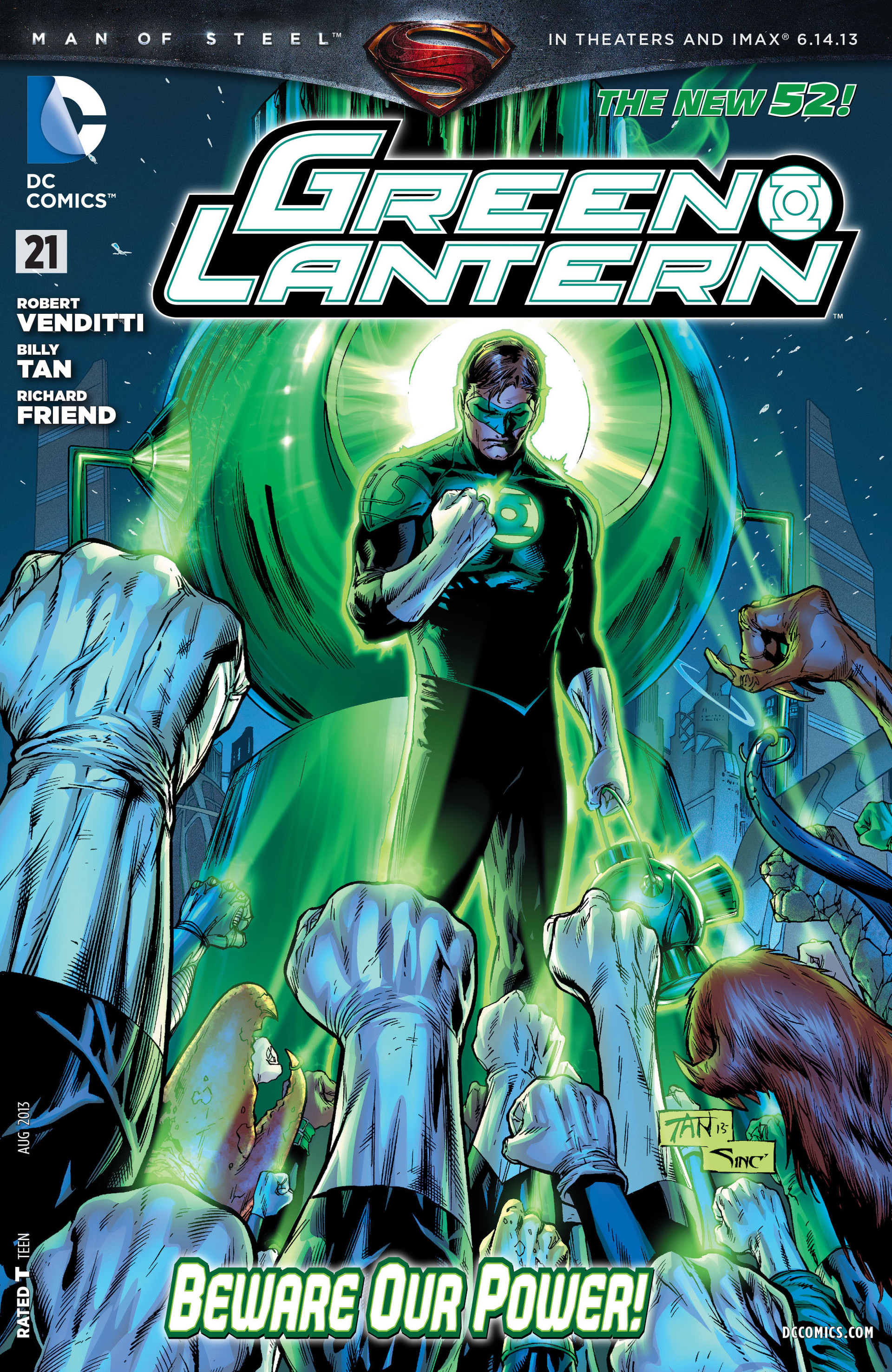 Read online Green Lantern (2011) comic -  Issue #21 - 2