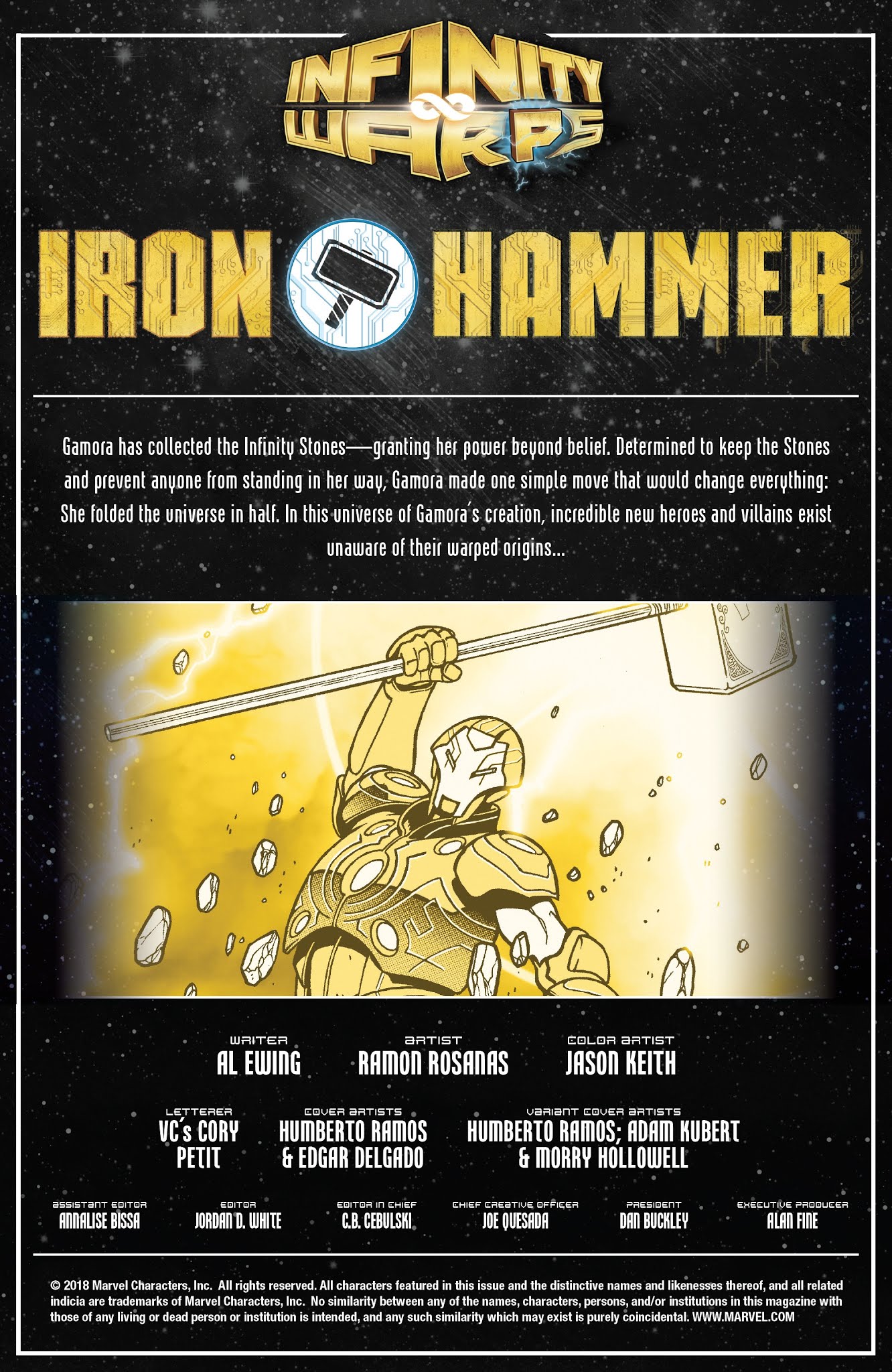 Read online Infinity Wars: Iron Hammer comic -  Issue #1 - 2