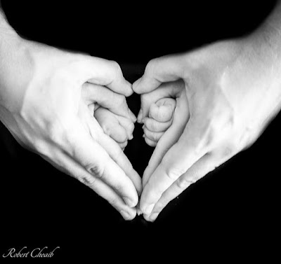 family hands prayer tenderness