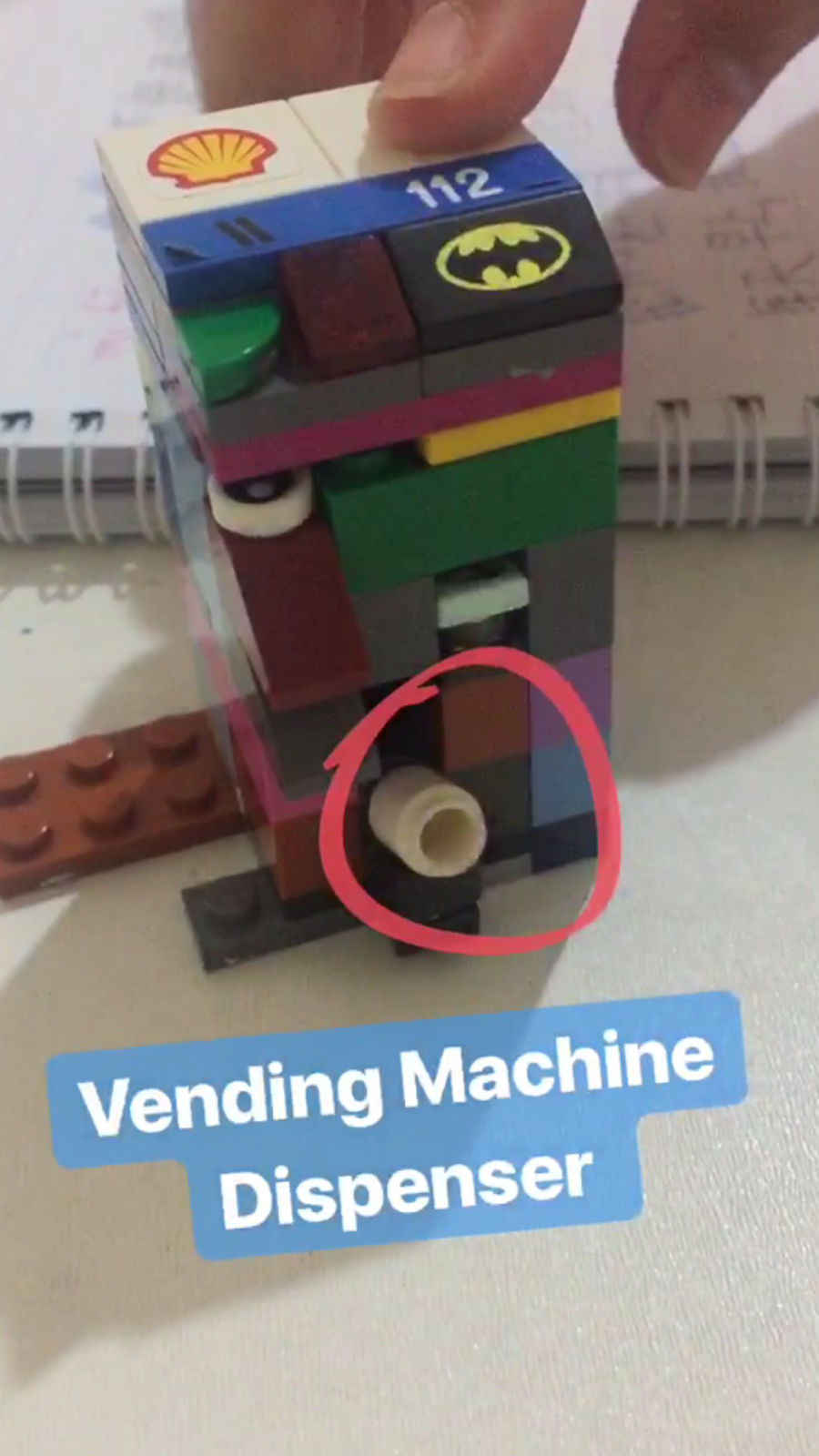 Kiki & Company Lego Vending Machine