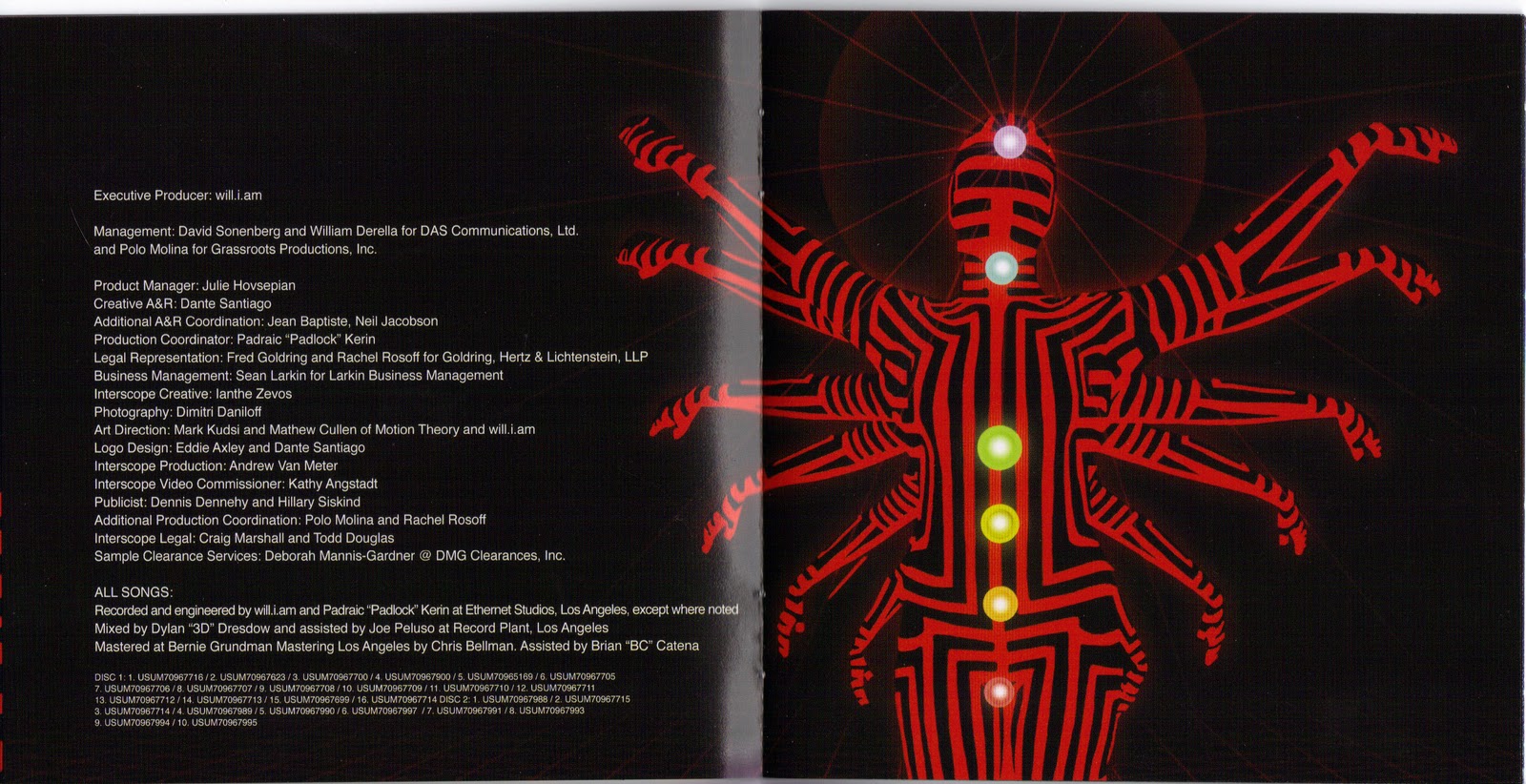 Encarte The Black Eyed Peas The E.N.D. (Deluxe Edition) Encartes Pop