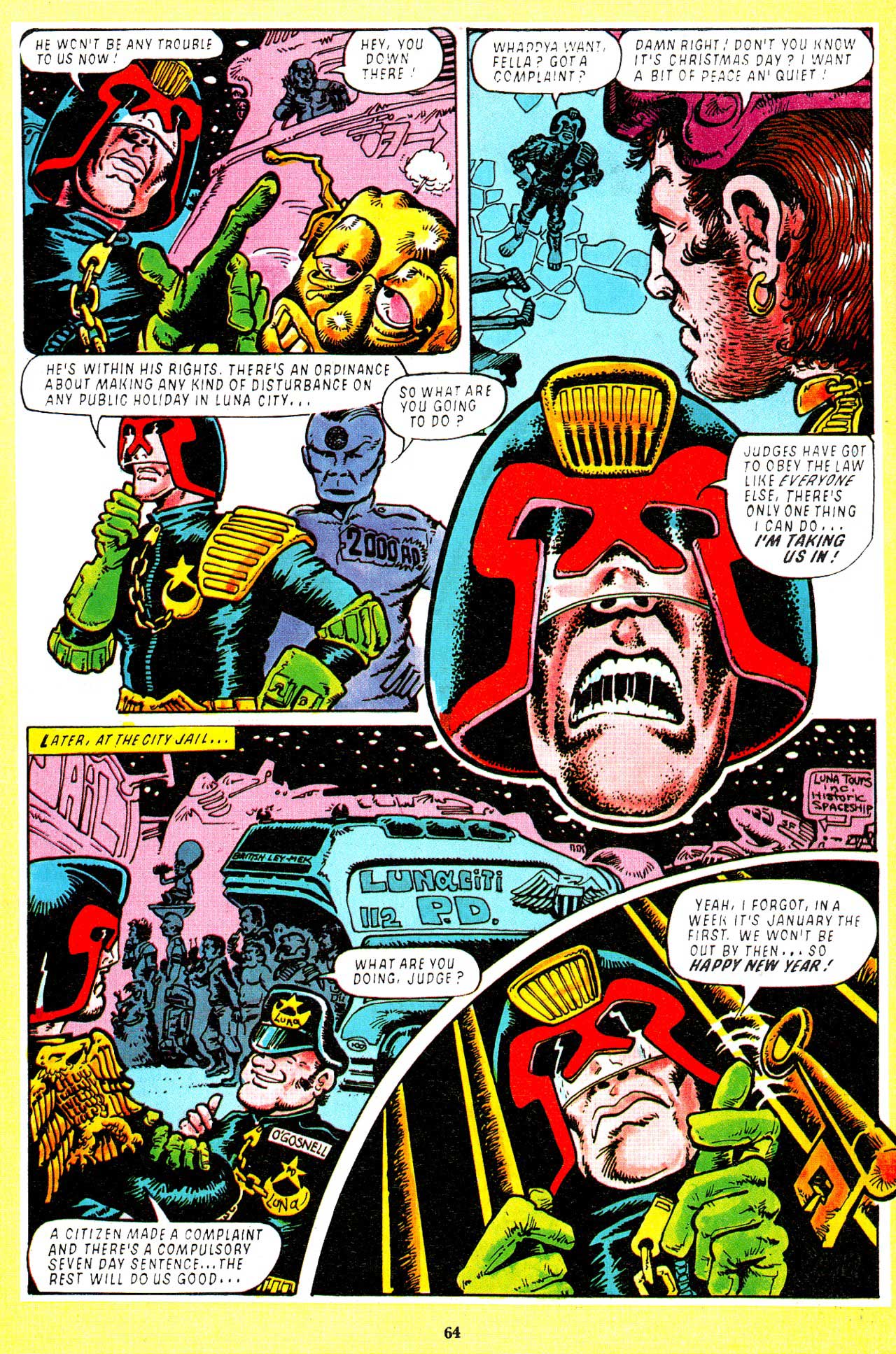 Read online Judge Dredd: The Complete Case Files comic -  Issue # TPB 3 - 104