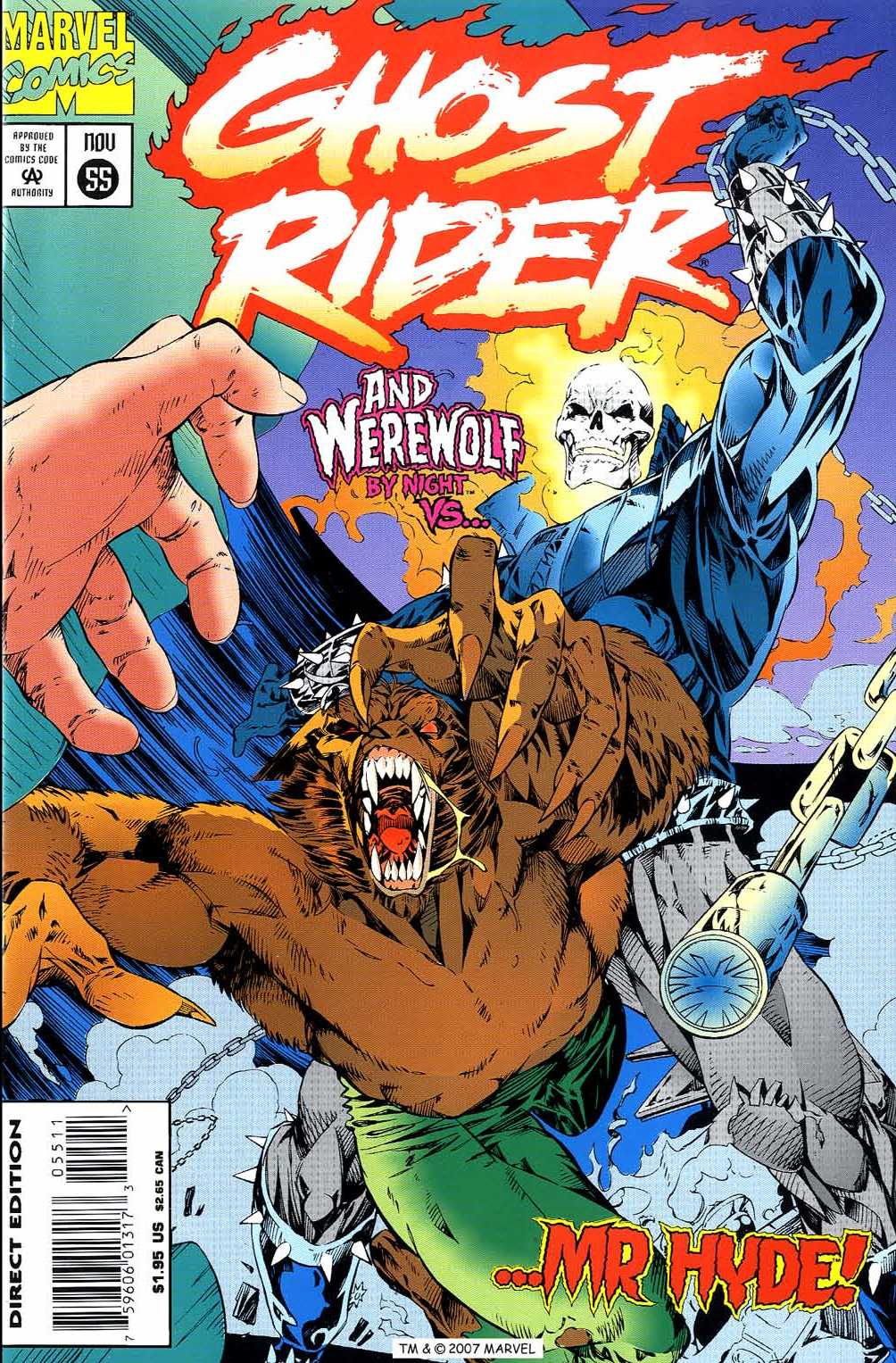 Read online Ghost Rider (1990) comic -  Issue #55 - 1