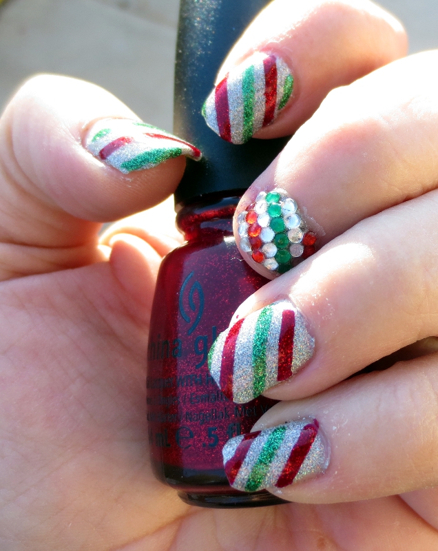 Robyn Loves Nails: 12 Days of Christmas, Day 4 - Candy Canes