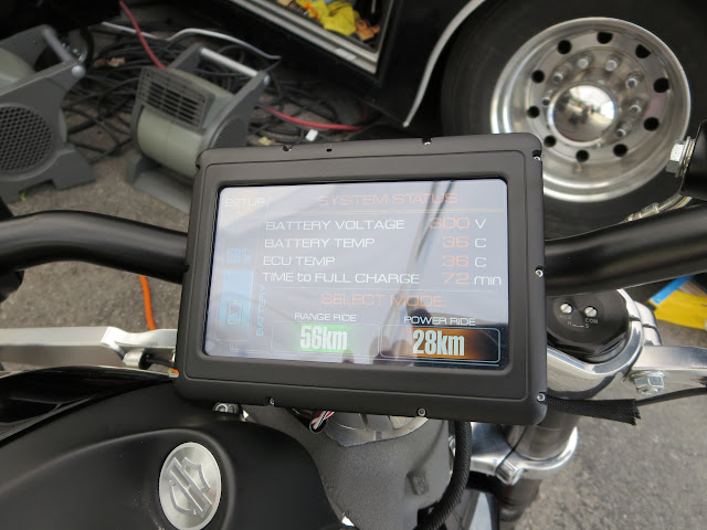 Harley-Davidson LiveWire Touchscreen Dash