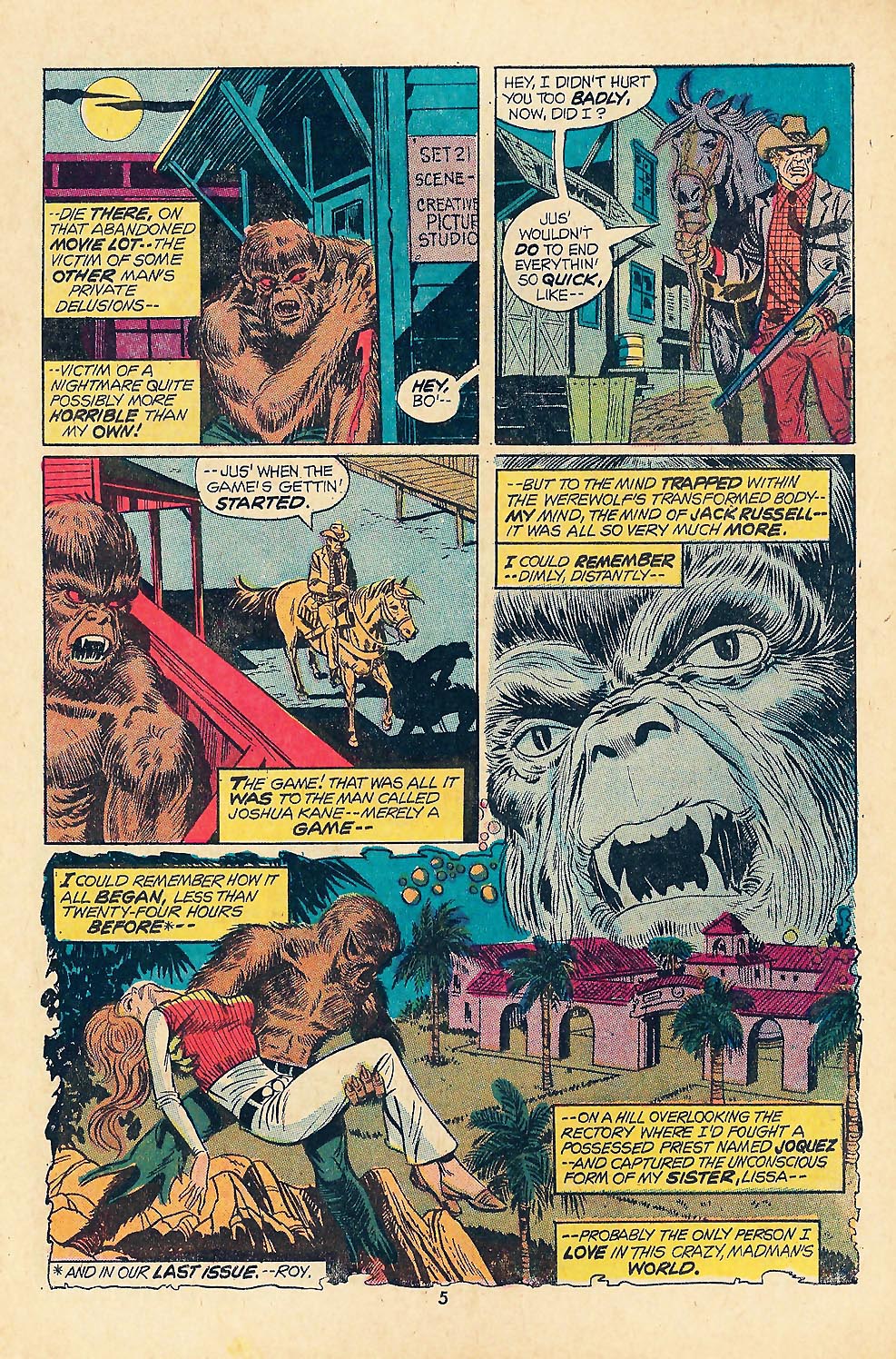 Werewolf by Night (1972) issue 4 - Page 5