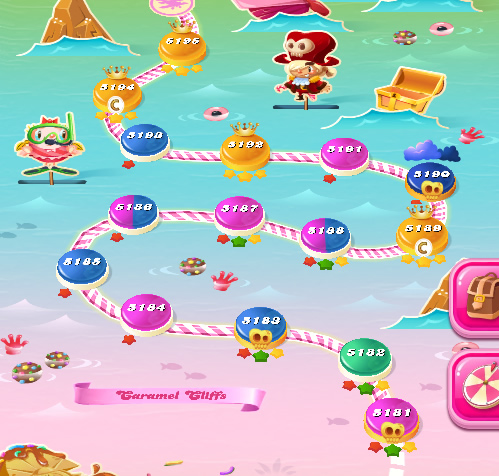 Candy Crush Saga level 5181-5195 Candy Crush Saga level 5181-5195