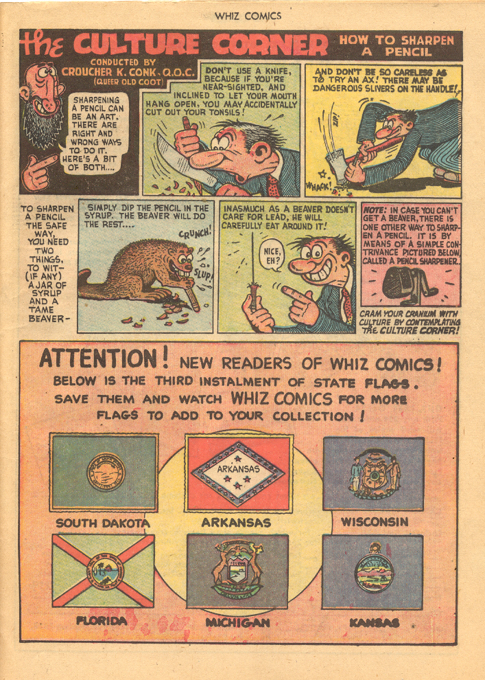 Read online WHIZ Comics comic -  Issue #75 - 37