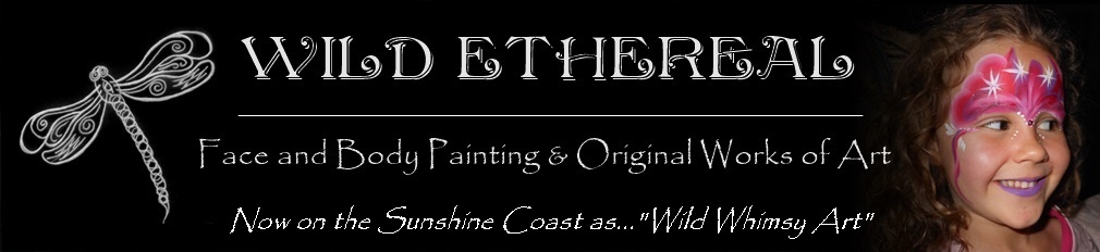 Wild Ethereal (aka Wild Whimsy Art) Face and Body Painting and Original Works of Art