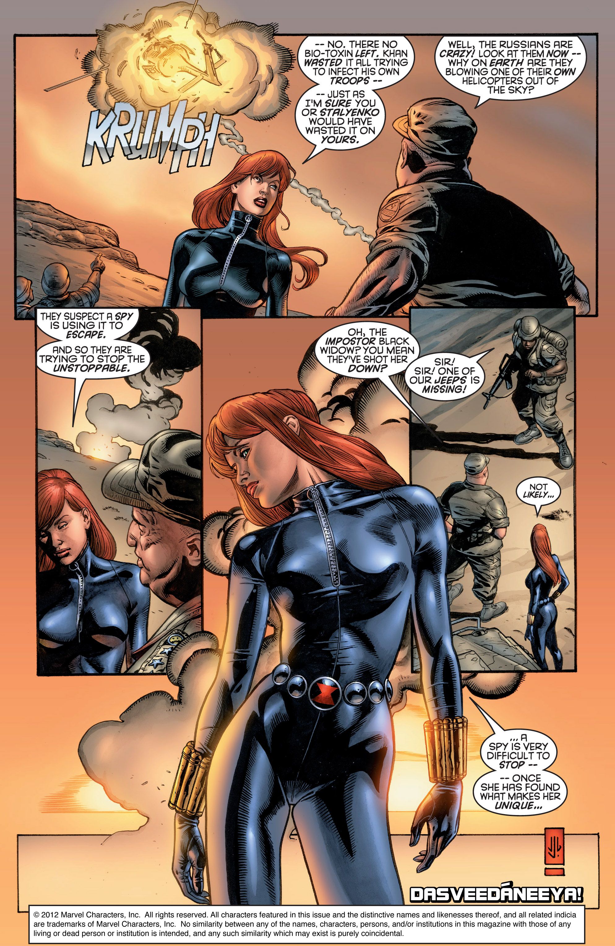 Read online Black Widow (1999) comic -  Issue #3 - 22