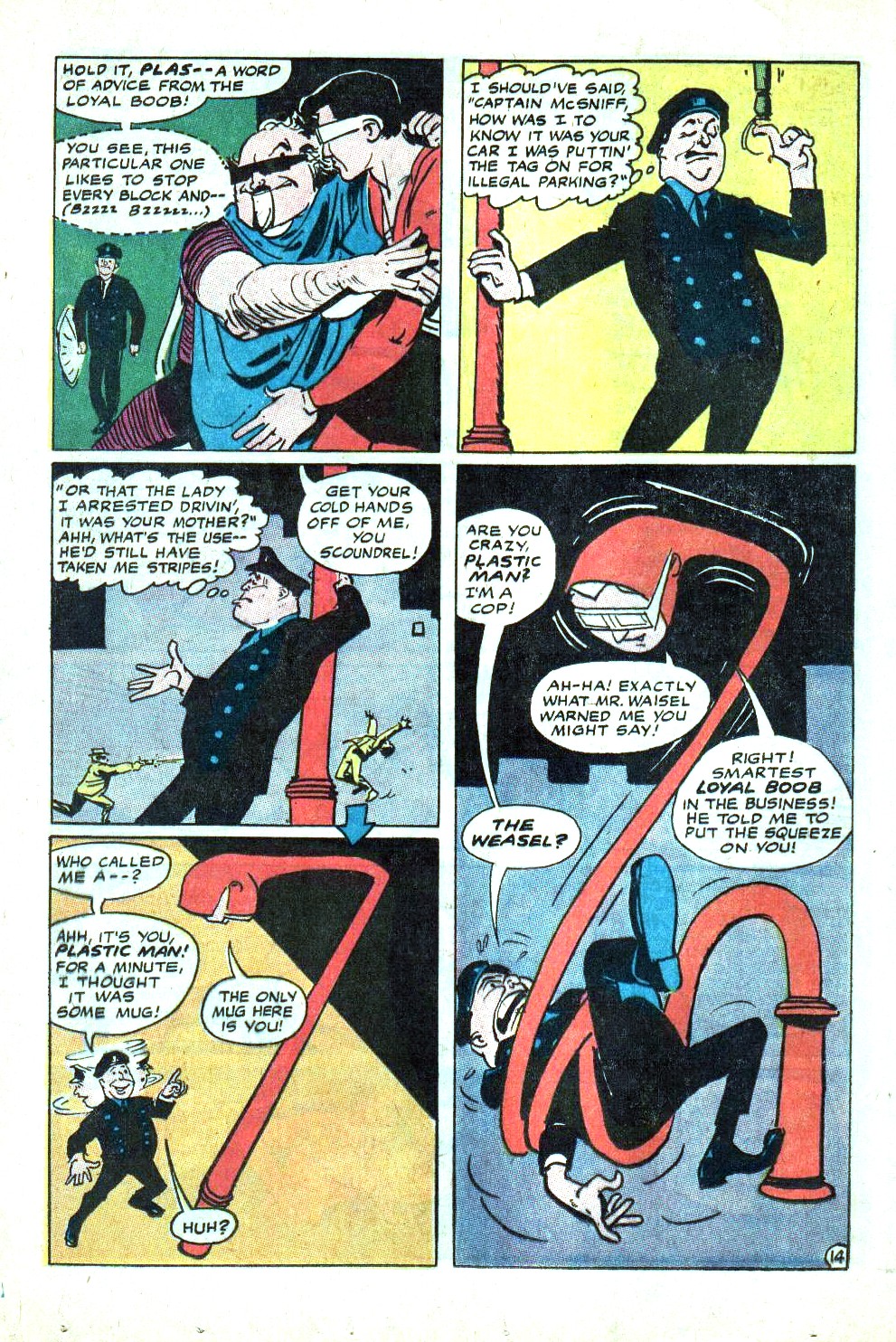 Read online Plastic Man (1966) comic -  Issue #8 - 20