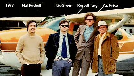 Hal Puhoff, Kit green, Russell Targ, Pat Price (Remote Viewing) 1973 Hal Puhoff, Kit green, Russell Targ, Pat Price (Remote Viewing) 1973