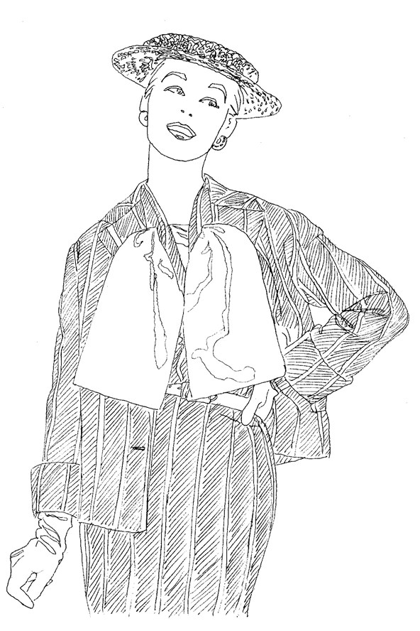 The First Vogue Coloring Book Is Unveiled Awarded as Top 100 Urban