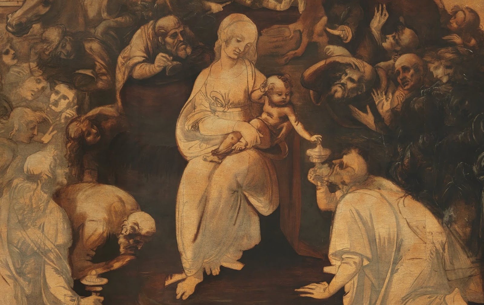 Leonardo da Vinci Adoration of the Magi, 1482 Tutt'Art Pittura * Scultura * Poesia * Musica Leonardo da Vinci Adoration of the Magi, 1482 Tutt'Art Pittura * Scultura * Poesia * Musica