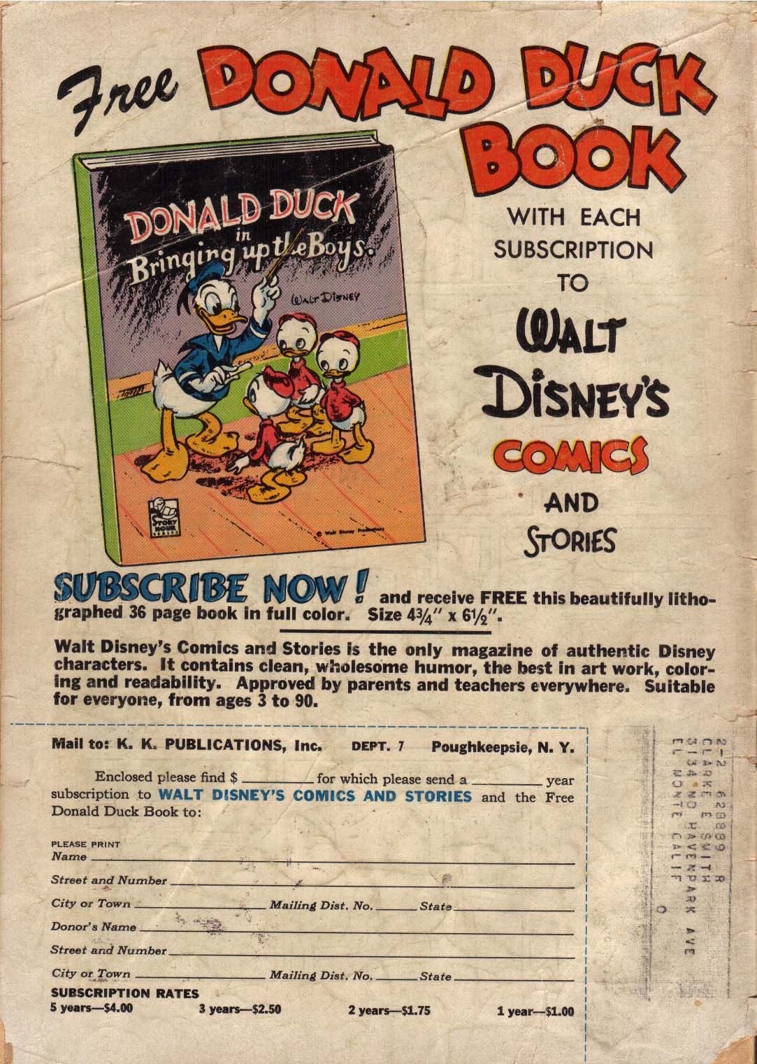 Read online Walt Disney's Comics and Stories comic -  Issue #130 - 52