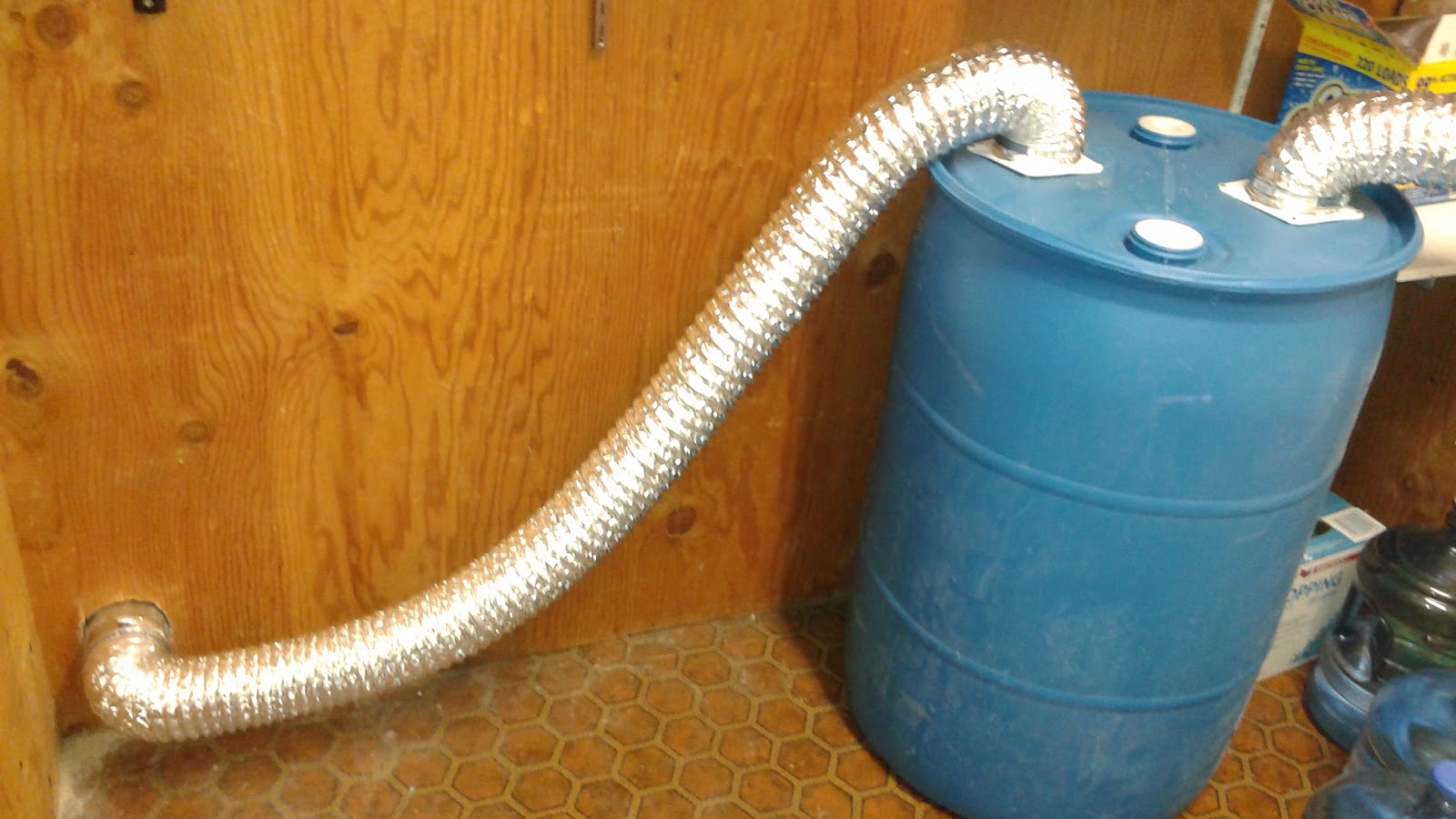 Energy and Other Projects Dryer Vent Winter Heater