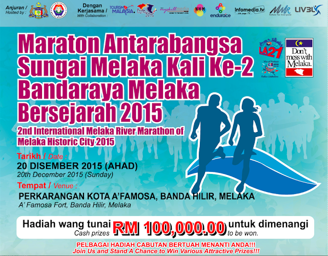 Participate in Melaka River International Marathon 2015