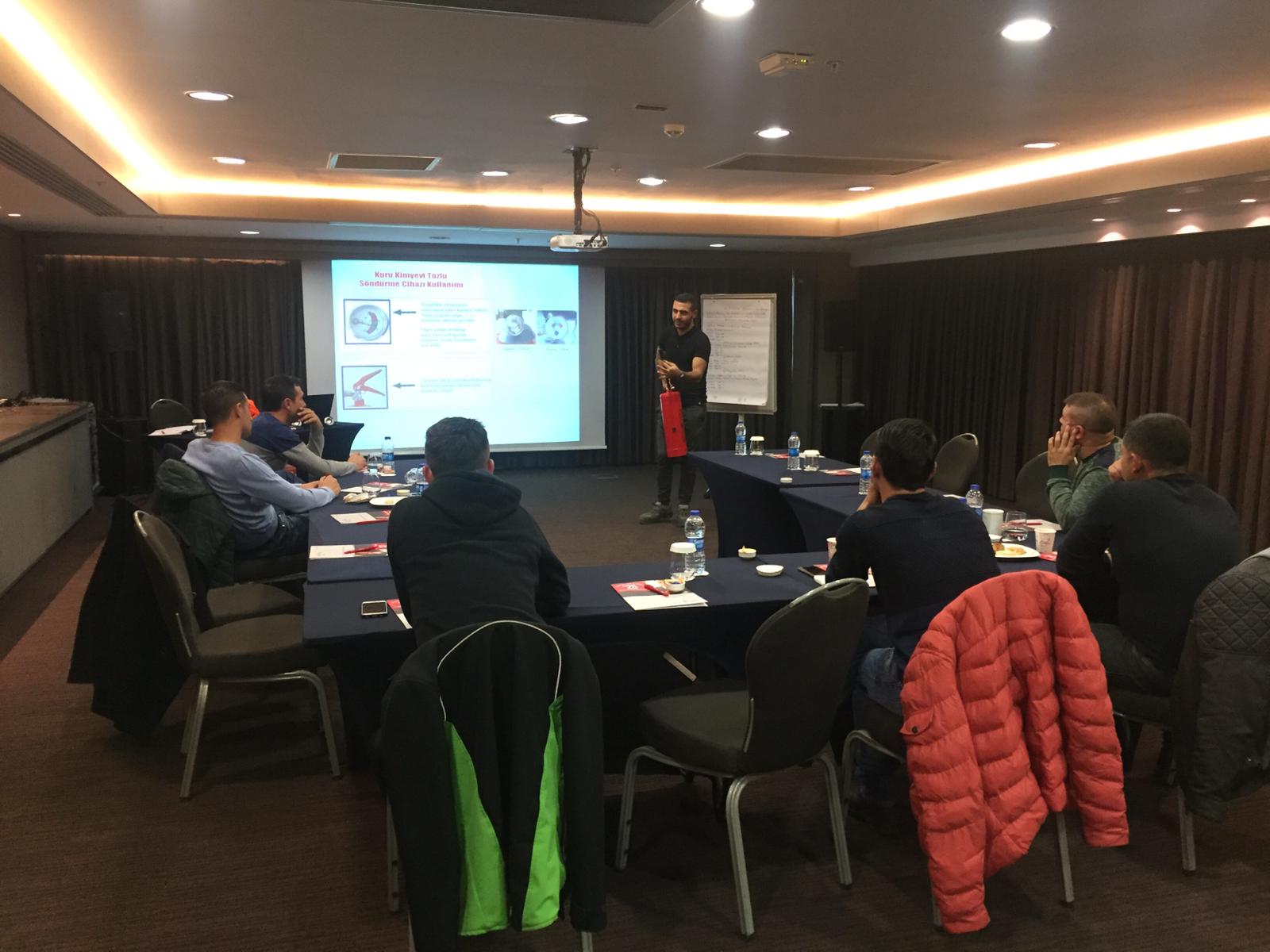 Uygulamali Yangin Egitimi