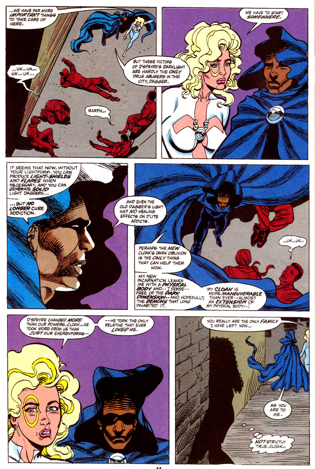 Read online Cloak and Dagger (1990) comic -  Issue #19 - 37
