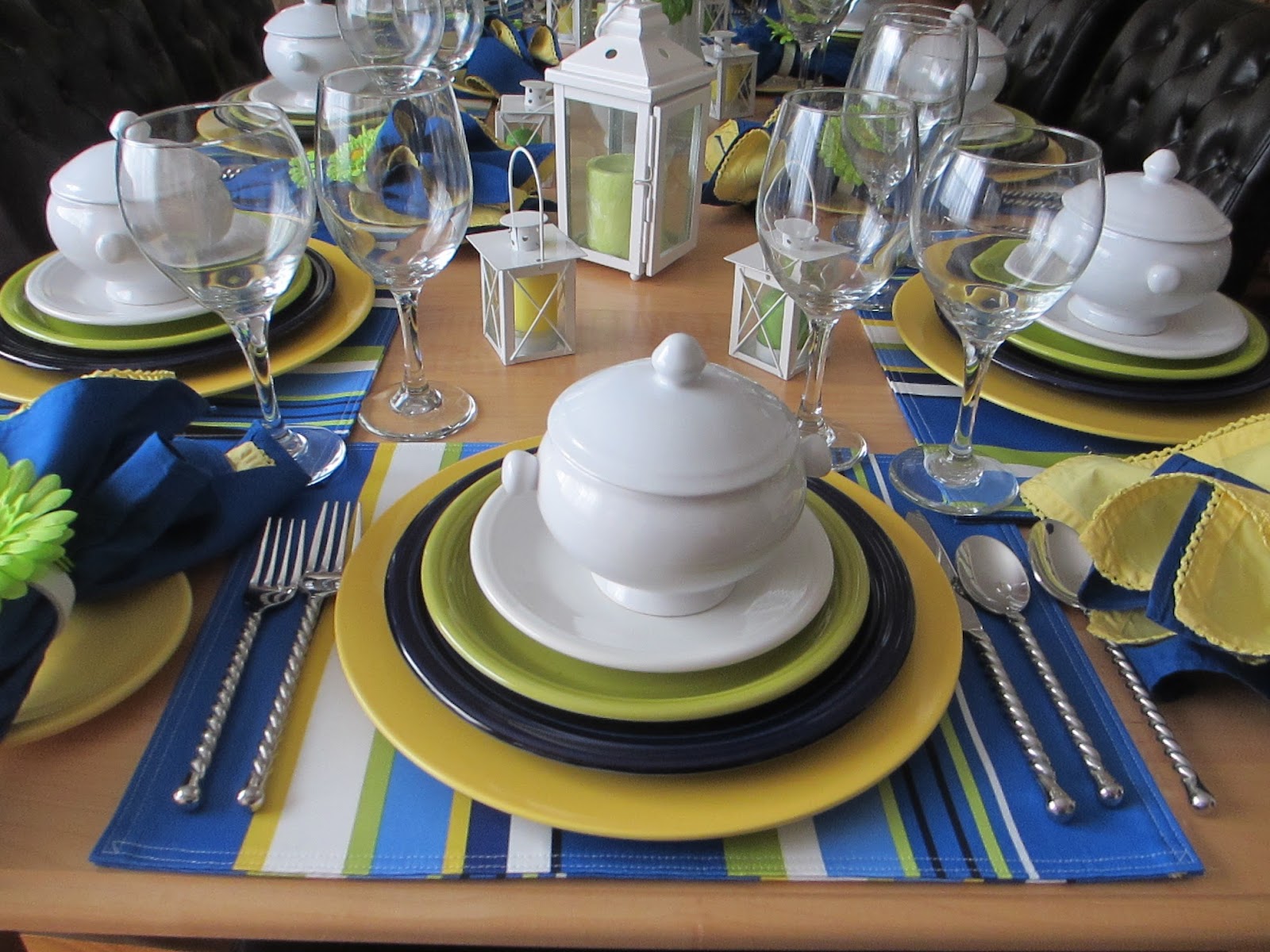 The Welcomed Guest: Fiestaware Table to 