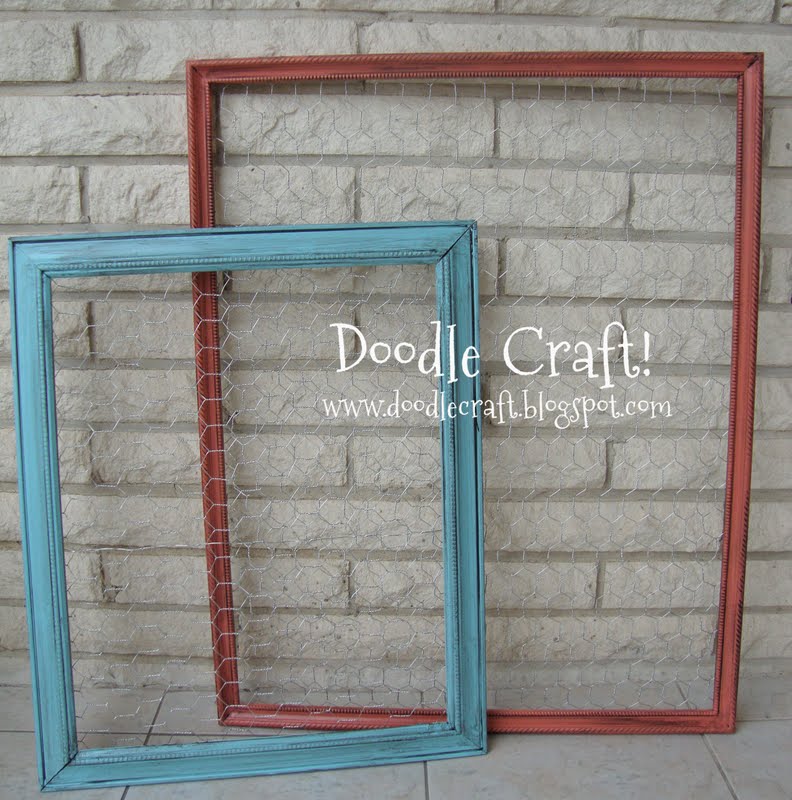 Chicken Wire Jewelry Holder Frames!