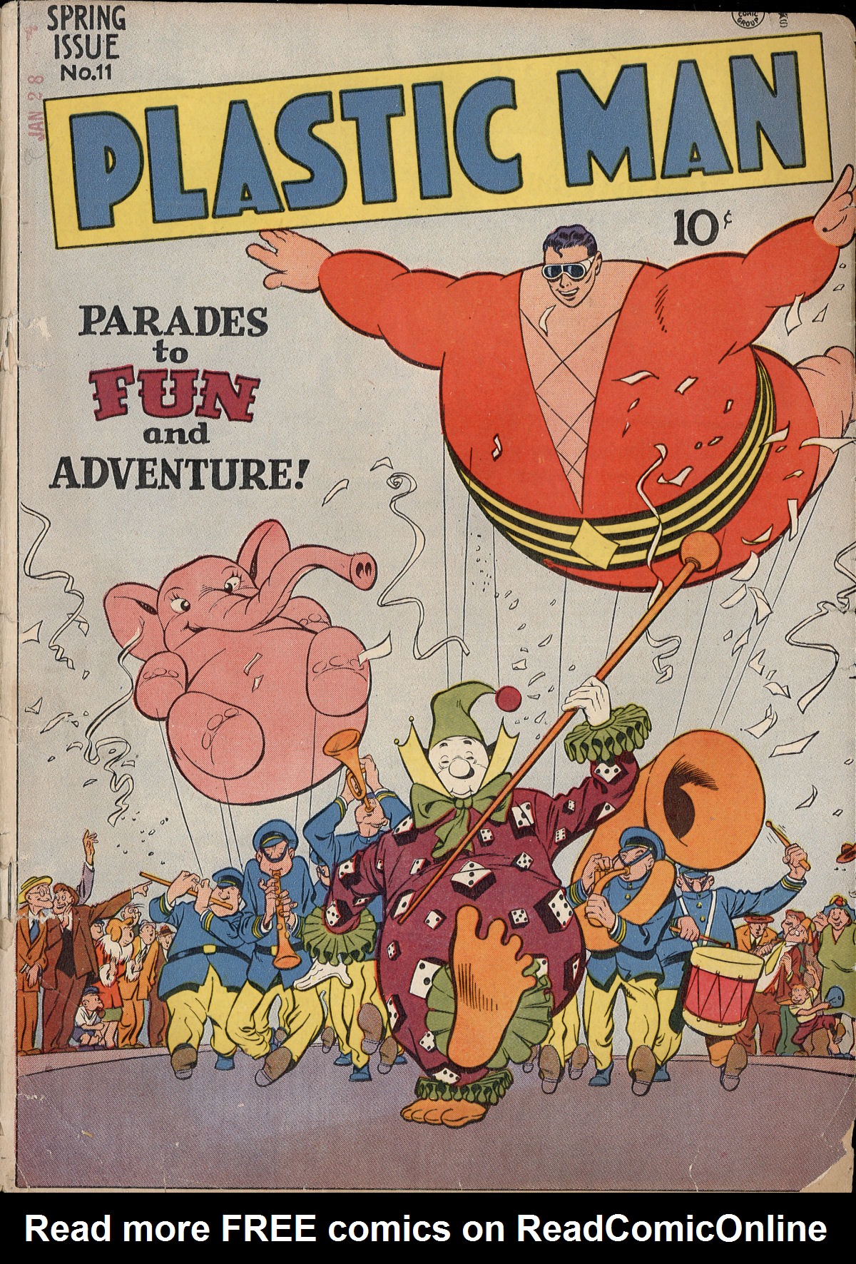 Read online Plastic Man (1943) comic -  Issue #11 - 1