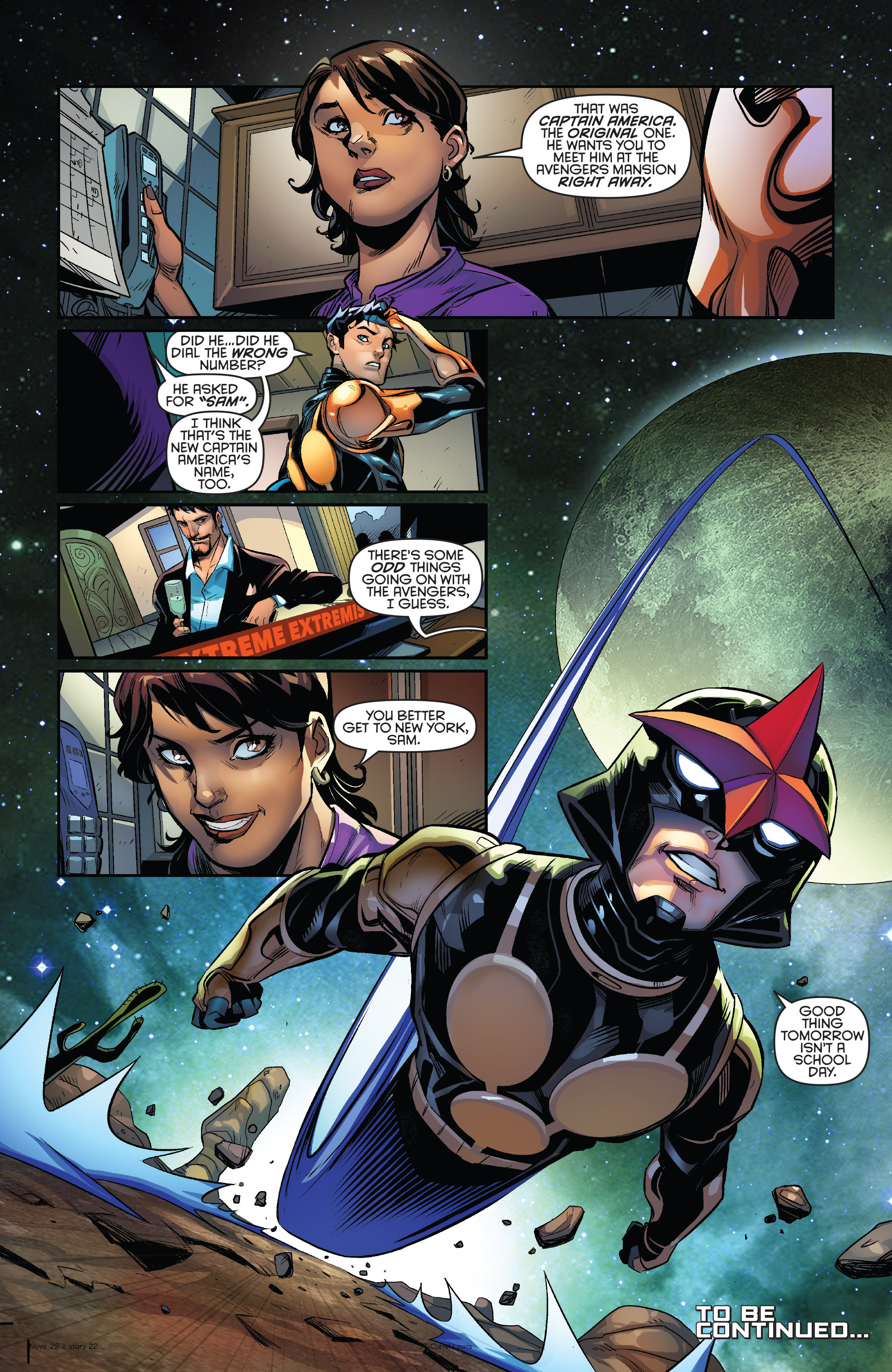 Read online Nova (2013) comic -  Issue #22 - 21