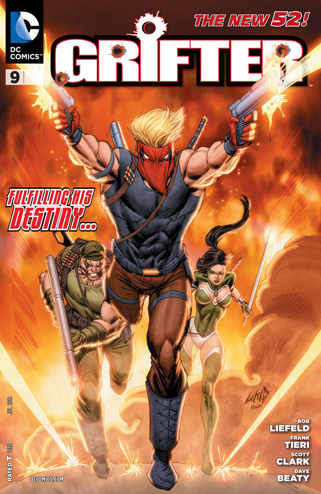 Read online Grifter (2011) comic -  Issue #9 - 1