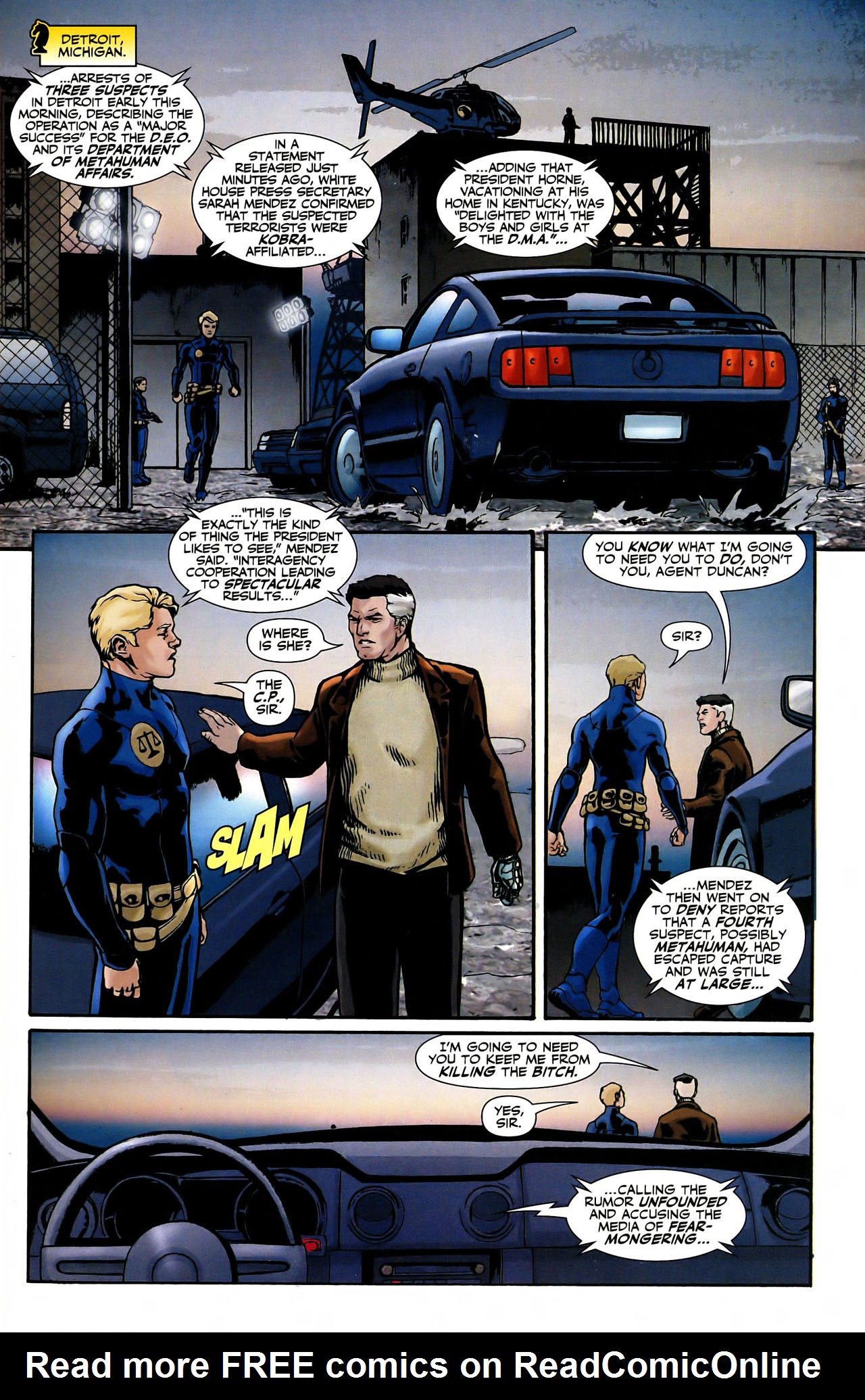 Read online Checkmate (2006) comic -  Issue #9 - 2