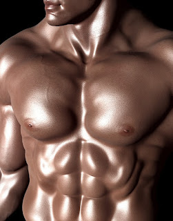 عضلات بطن مشدودة بنظام غذائي قوي وتمارين رياضية 