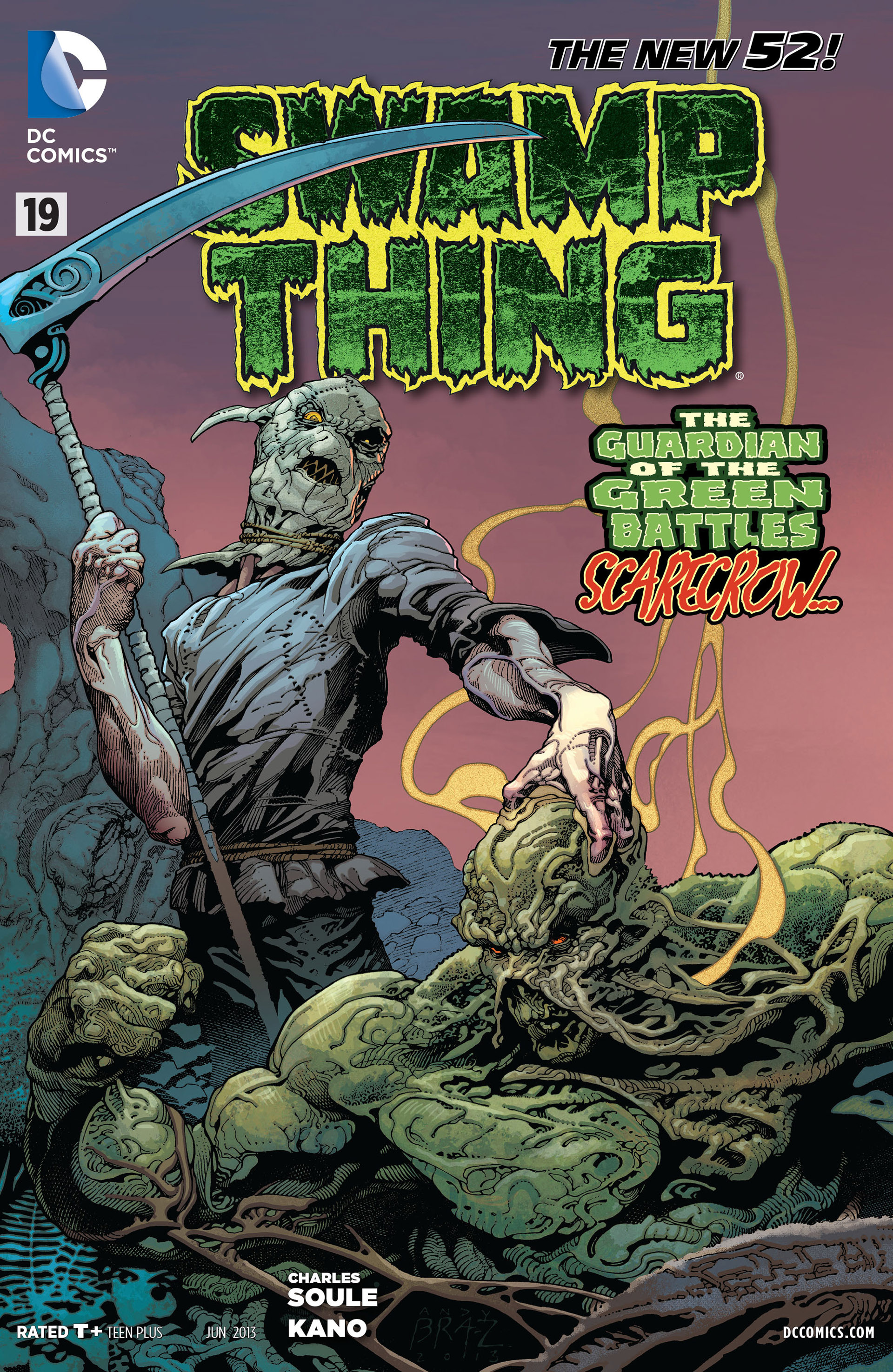 Read online Swamp Thing (2011) comic -  Issue #19 - 1
