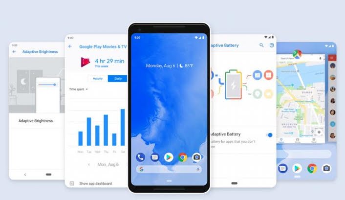 Android Pie, ultimo aggiornamento del sistema operativo di Google.