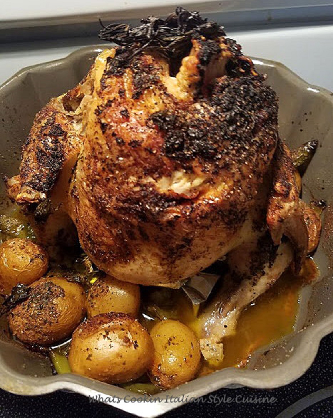 Bundt Pan Roasted Chicken