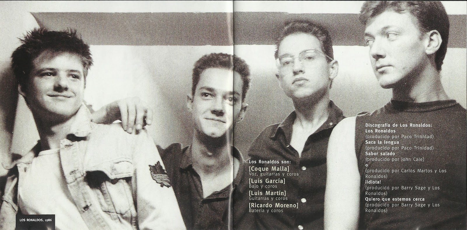 VIEJA COLECCION MUSICA Los Ronaldos VIEJA COLECCION MUSICA Los Ronaldos
