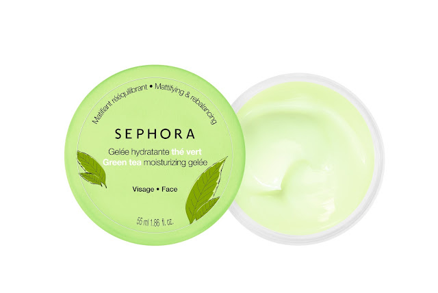sephora - gel idratante viso tè verde