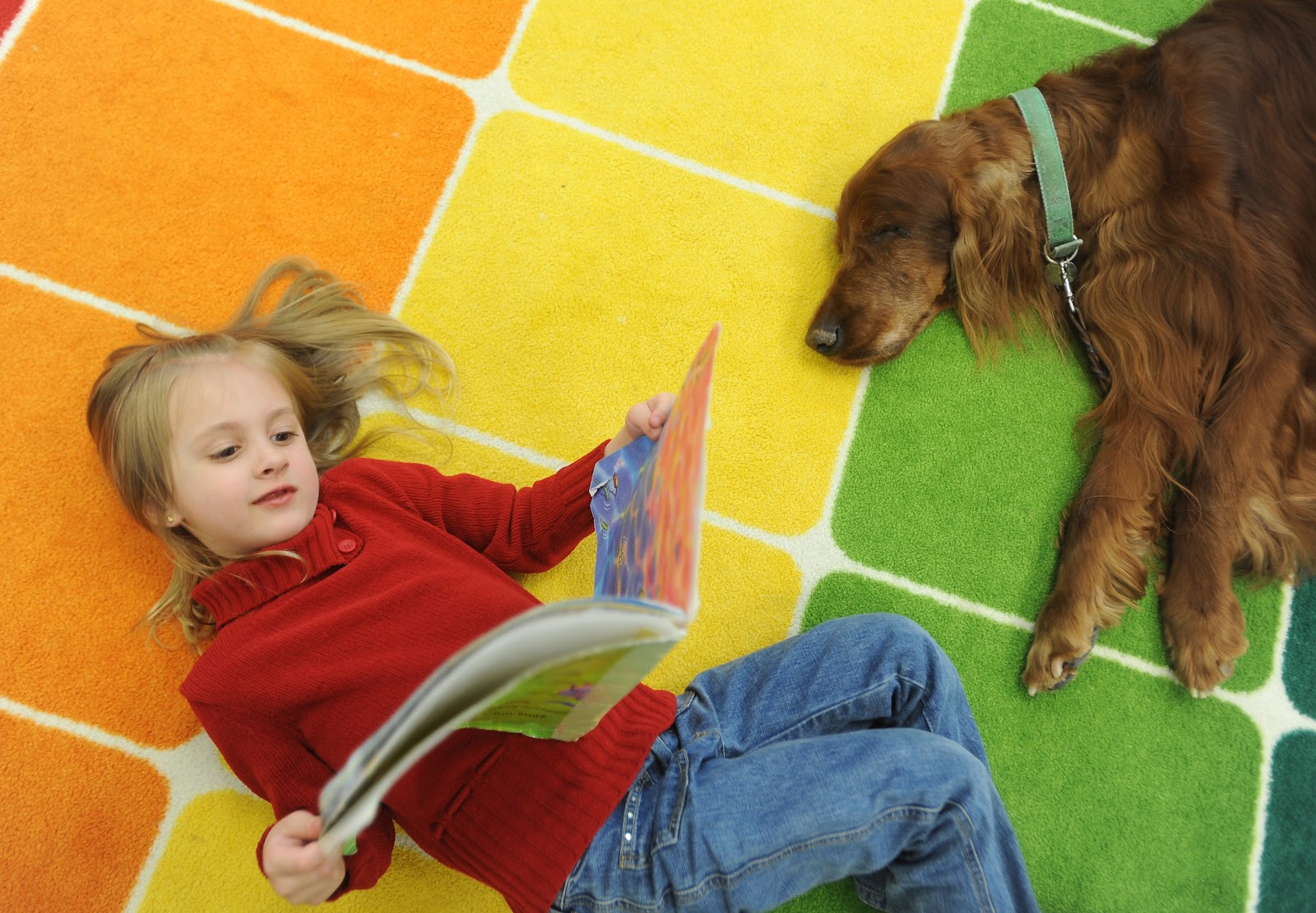 Life's A Beat PAWS for Reading There's a lot to bark about