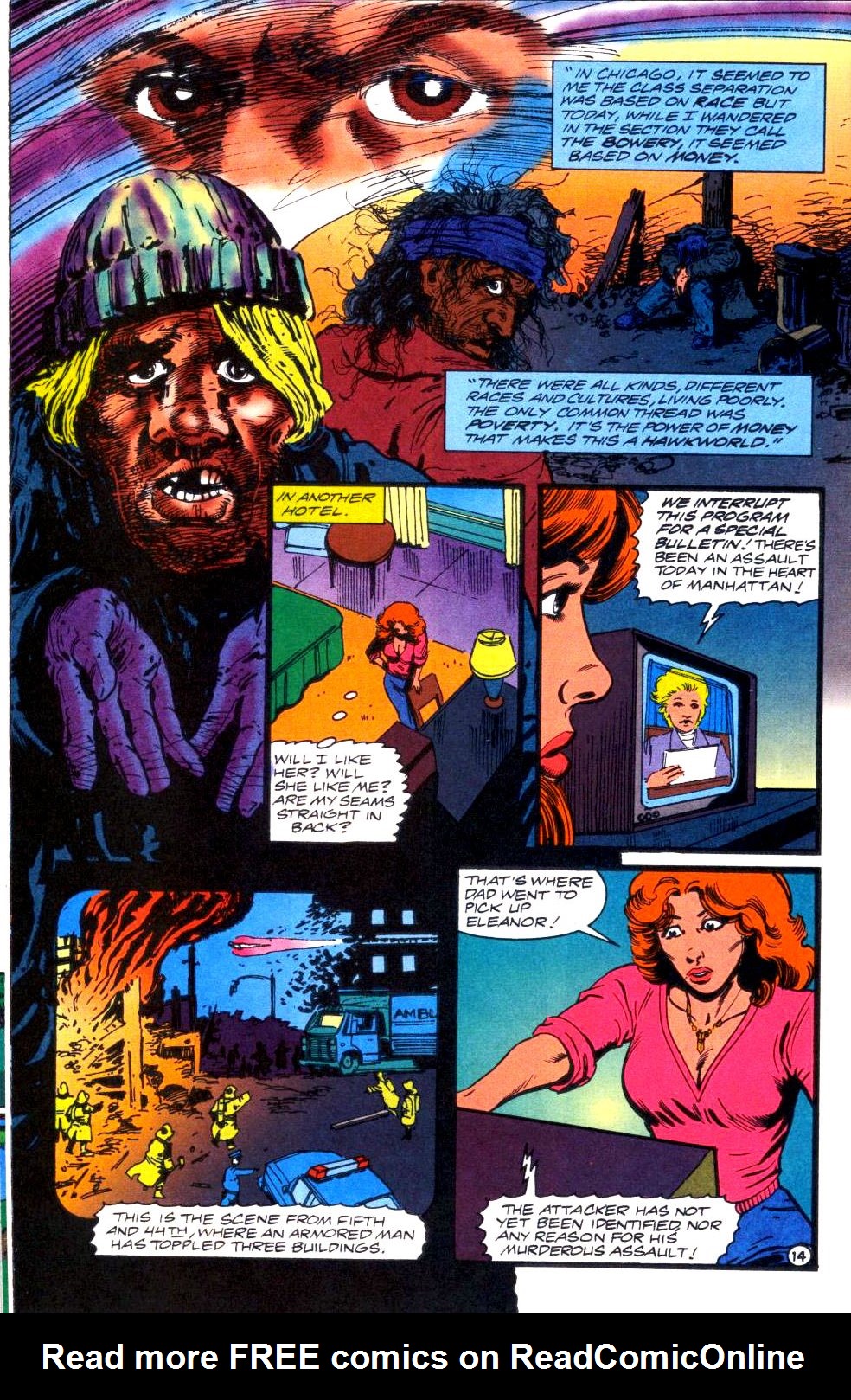 Read online Hawkworld (1990) comic -  Issue #13 - 15