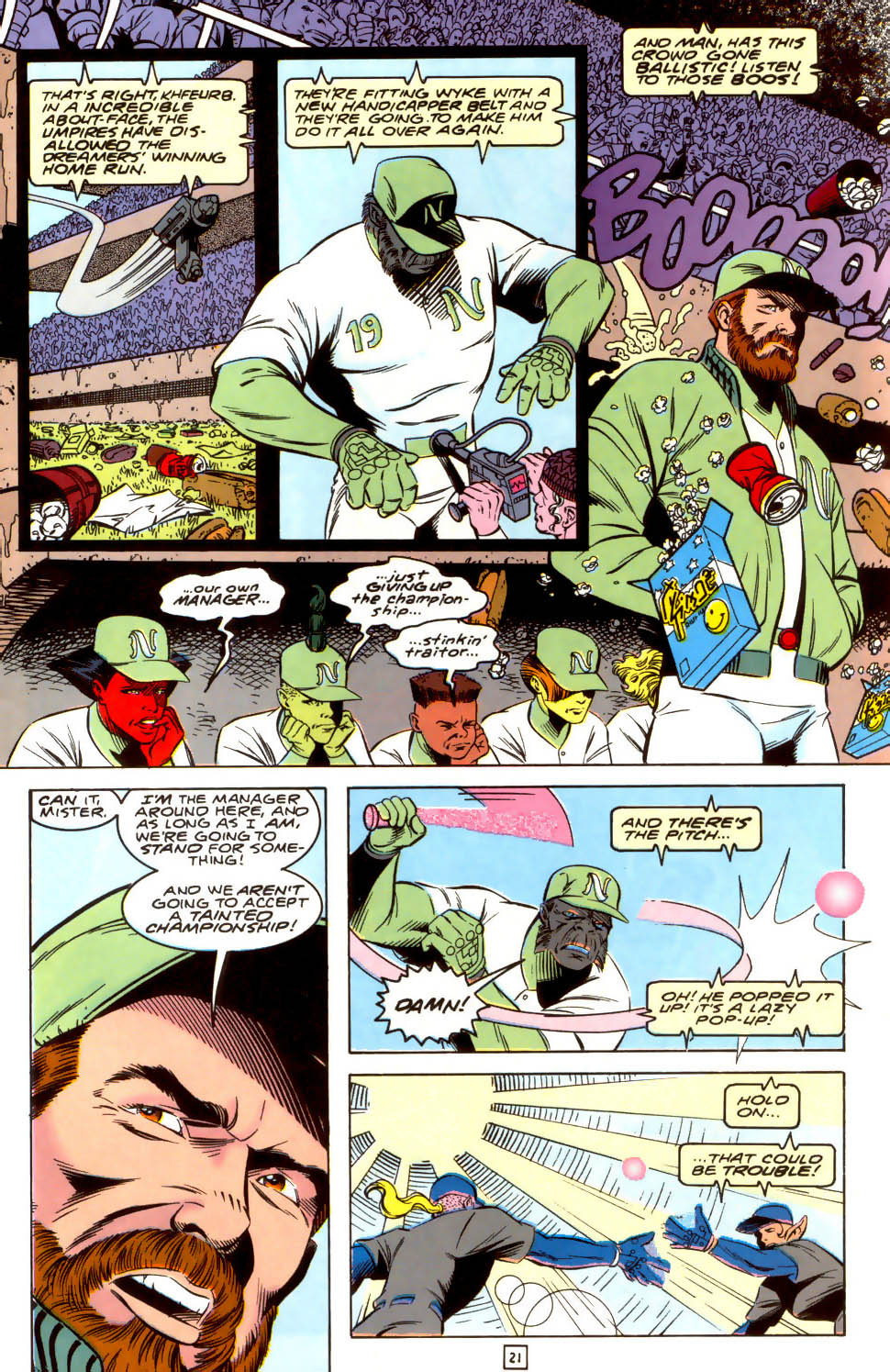 Legion of Super-Heroes (1989) 37 Page 21
