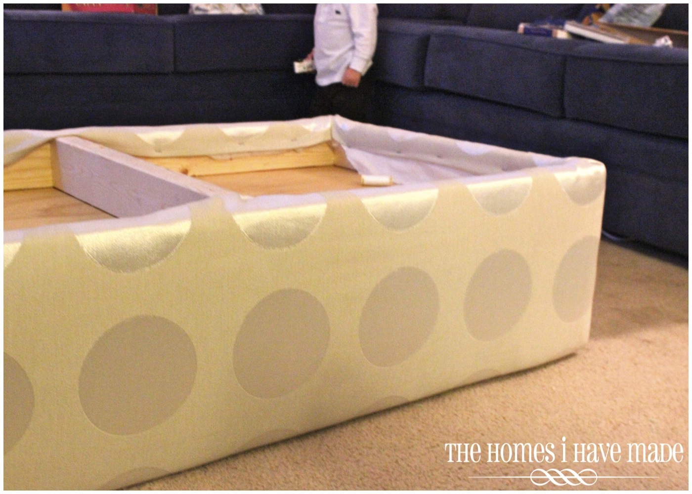 How to Make an Oversized Ottoman {Tutorial} The Homes I Have Made