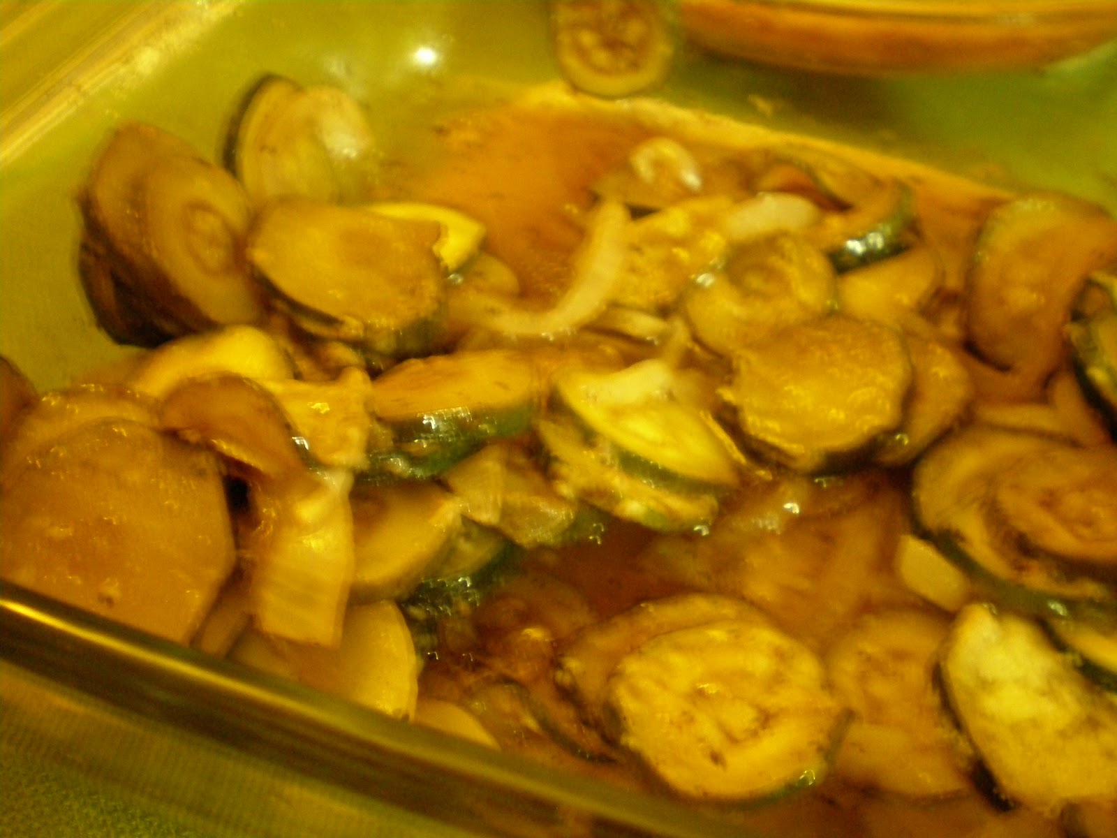 Basil and Rosemary's Kitchen Microwave Zucchini